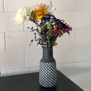 Geometric Pattern Vase